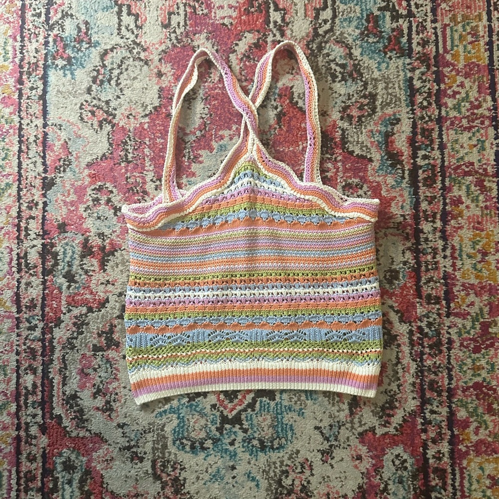 Crocheted top